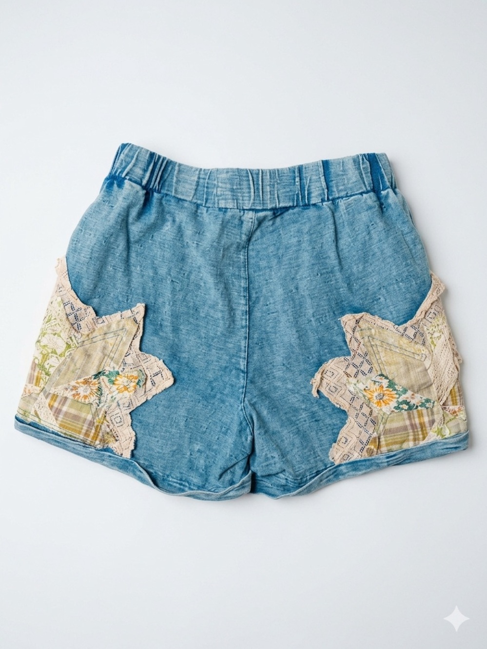 Oli & Hali Teal Star Appliqué Lounge Set - Picture 7 of 7